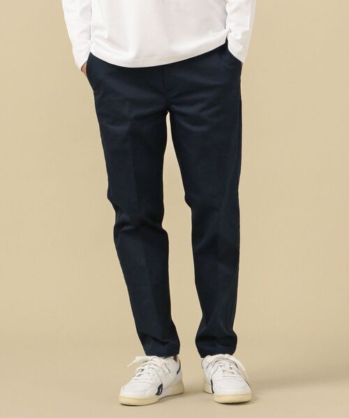 SHIPS（シップス）の「SHIPS: 撥水加工 スリム ストレッチ チノパンツ（チノパンツ・メンズ・ブラック/ベージュ/オリーブ/ネイビー・SMALL/MEDIUM/LARGE/X-LARGE）」の4枚目の写真