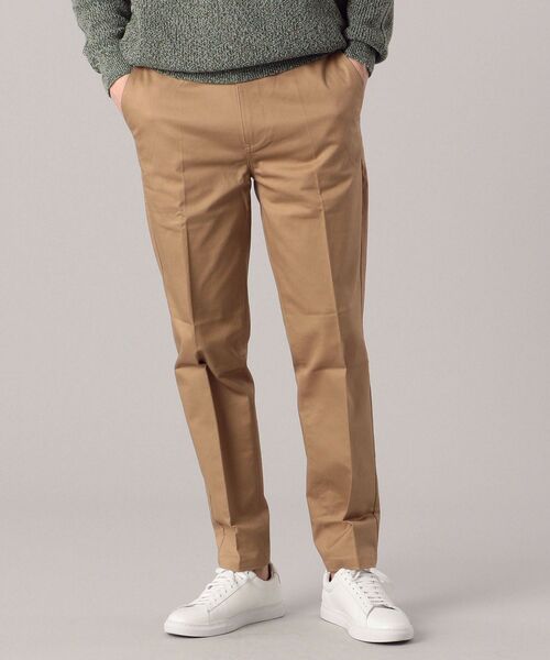 SHIPS（シップス）の「SHIPS: 撥水加工 スリム ストレッチ チノパンツ（チノパンツ・メンズ・ブラック/ベージュ/オリーブ/ネイビー・SMALL/MEDIUM/LARGE/X-LARGE）」の5枚目の写真