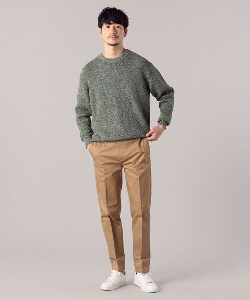 SHIPS（シップス）の「SHIPS: 撥水加工 スリム ストレッチ チノパンツ（チノパンツ・メンズ・ブラック/ベージュ/オリーブ/ネイビー・SMALL/MEDIUM/LARGE/X-LARGE）」の9枚目の写真