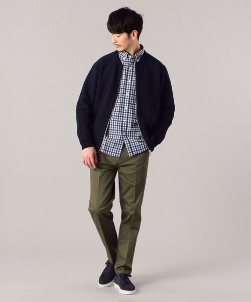 SHIPS（シップス）の「SHIPS: 撥水加工 スリム ストレッチ チノパンツ（チノパンツ・メンズ・ブラック/ベージュ/オリーブ/ネイビー・SMALL/MEDIUM/LARGE/X-LARGE）」の17枚目の写真