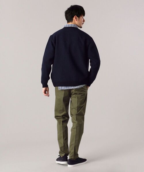 SHIPS（シップス）の「SHIPS: 撥水加工 スリム ストレッチ チノパンツ（チノパンツ・メンズ・ブラック/ベージュ/オリーブ/ネイビー・SMALL/MEDIUM/LARGE/X-LARGE）」の19枚目の写真