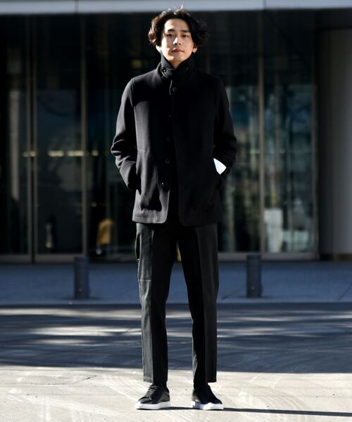 SHIPS（シップス）の「SHIPS: 撥水加工 スリム ストレッチ チノパンツ（チノパンツ・メンズ・ブラック/ベージュ/オリーブ/ネイビー・SMALL/MEDIUM/LARGE/X-LARGE）」の21枚目の写真