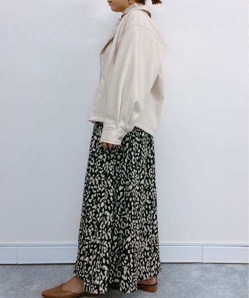 ap retro（アプレトロ）の「フェイクレザーライダースブルゾン【ZOZOTOWN限定商品】（ブルゾン・レディース・アイボリー/ブラック/ブラウン・FREE）」の12枚目の写真