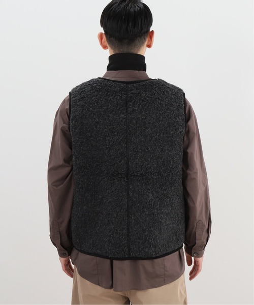 COLD BREAKER(コールドブレーカー)の「【COLD BREAKER/コールドブレイカー】 417 BOA BODYWARMER(ブルゾン・メンズ・チャコールグレー/ブラック/ブラウン・MEDIUM/LARGE)」の18枚目の写真