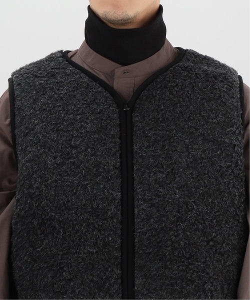 COLD BREAKER(コールドブレーカー)の「【COLD BREAKER/コールドブレイカー】 417 BOA BODYWARMER(ブルゾン・メンズ・チャコールグレー/ブラック/ブラウン・MEDIUM/LARGE)」の19枚目の写真