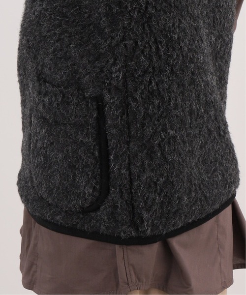 COLD BREAKER(コールドブレーカー)の「【COLD BREAKER/コールドブレイカー】 417 BOA BODYWARMER(ブルゾン・メンズ・チャコールグレー/ブラック/ブラウン・MEDIUM/LARGE)」の7枚目の写真