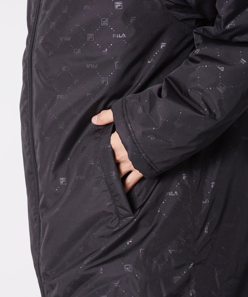 FILA(フィラ)の「【FILA / フィラ】中綿ベンチコート / ユニセックス(その他アウター・メンズ・ベージュ/ネイビー/ブラック・MEDIUM/LARGE/X-LARGE)」の9枚目の写真