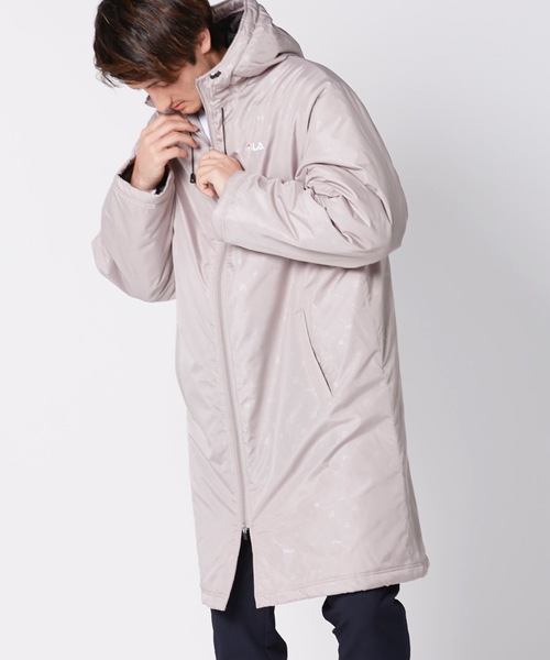 FILA(フィラ)の「【FILA / フィラ】中綿ベンチコート / ユニセックス(その他アウター・メンズ・ベージュ/ネイビー/ブラック・MEDIUM/LARGE/X-LARGE)」の13枚目の写真