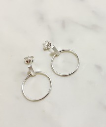 THEATER シアター サークルモチーフキャッチピアス
