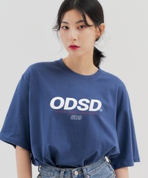『ODD STUDIO/オッドスタジオ』ODSD LOGO SHORT SLEEVE T-SHIRT/ロゴプリント ショートスリーブ Tシャツ 半袖 ハーフスリーブカットソー
