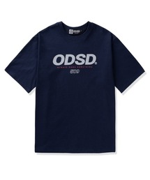 『ODD STUDIO/オッドスタジオ』ODSD LOGO SHORT SLEEVE T-SHIRT/ロゴプリント ショートスリーブ Tシャツ 半袖 ハーフスリーブカットソー
