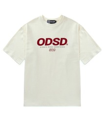 『ODD STUDIO/オッドスタジオ』ODSD LOGO SHORT SLEEVE T-SHIRT/ロゴプリント ショートスリーブ Tシャツ 半袖 ハーフスリーブカットソー