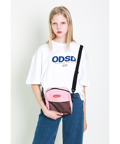 ODD STUDIO(オッドスタジオ)の「『ODD STUDIO/オッドスタジオ』ODSD LOGO SHORT SLEEVE T-SHIRT/ロゴプリント ショートスリーブ Tシャツ 半袖 ハーフスリーブカットソー(Tシャツ/カットソー・レディース・ダークブルー/ブラック/ホワイト/ライトブルー/アイボリー/ネイビー/パープル・M/FREE/L)」の19枚目の写真