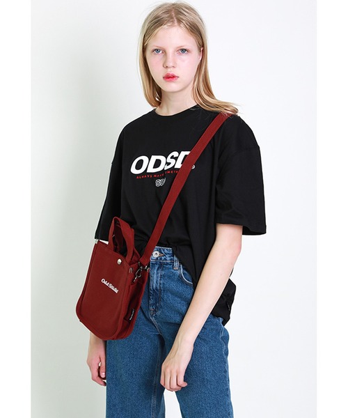 ODD STUDIO(オッドスタジオ)の「『ODD STUDIO/オッドスタジオ』ODSD LOGO SHORT SLEEVE T-SHIRT/ロゴプリント ショートスリーブ Tシャツ 半袖 ハーフスリーブカットソー(Tシャツ/カットソー・レディース・ダークブルー/ブラック/ホワイト/ライトブルー/アイボリー/ネイビー/パープル・M/FREE/L)」の15枚目の写真