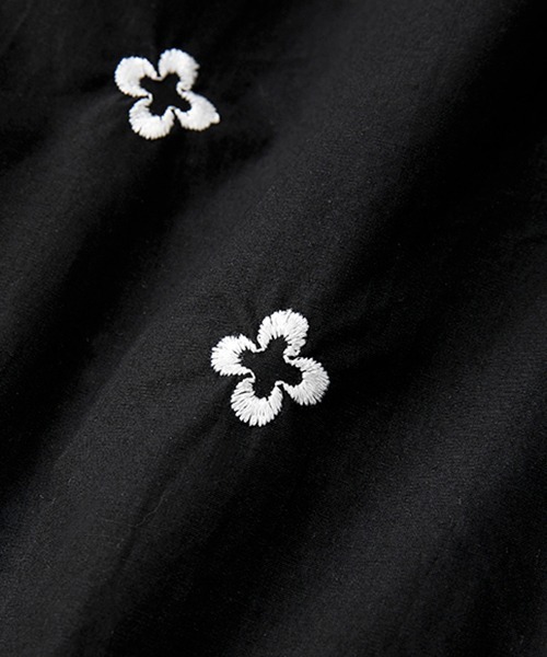 Fano Studios（ファノ ストゥディオズ）の「【Fano Studios】Square neck floral embroidery short dress FC21L009（ワンピース・レディース・ブラック・L/S/M）」の18枚目の写真