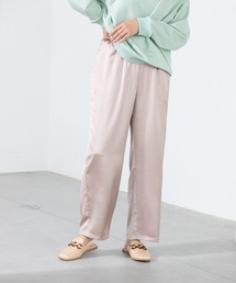 Rewde | サテンイージーパンツ（1R12-02063）(その他パンツ)