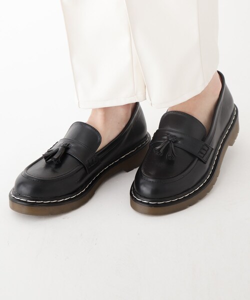 AG by aquagirl（エージーバイアクアガール）の「◆厚底タッセルローファー（ドレスシューズ・レディース・ブラック/ベージュ・02/03）」の13枚目の写真