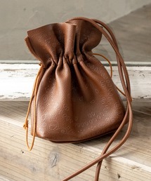 Ambre Neige | ペイズリー柄 巾着バック／【WEB/EC限定商品】(ショルダーバッグ)