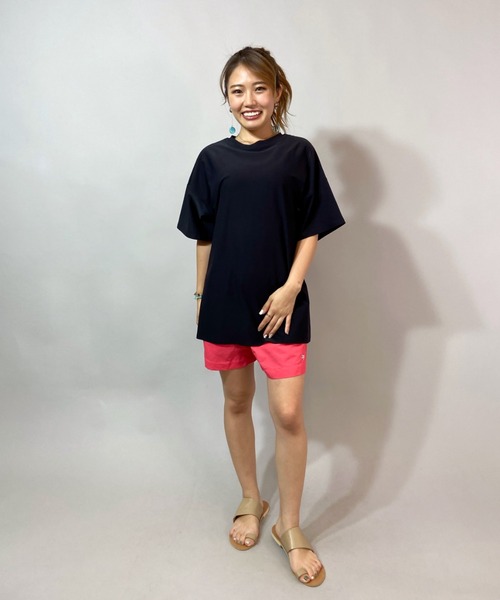 Ocean Pacific（オーシャンパシフィック）の「OP/オーピー 水陸両用無地ラッシュTシャツ   521453（Tシャツ/カットソー・レディース・ホワイト/ブラック/ベージュ・M/L）」の7枚目の写真