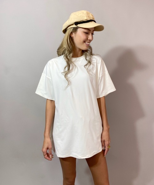 Ocean Pacific（オーシャンパシフィック）の「OP/オーピー 水陸両用無地ラッシュTシャツ   521453（Tシャツ/カットソー・レディース・ホワイト/ブラック/ベージュ・M/L）」の11枚目の写真