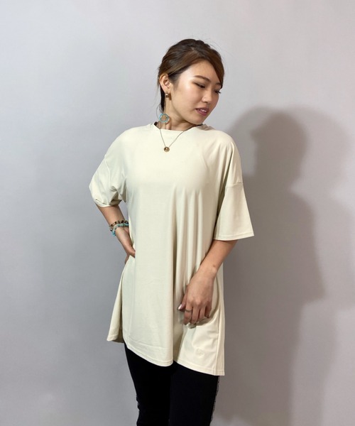 Ocean Pacific（オーシャンパシフィック）の「OP/オーピー 水陸両用無地ラッシュTシャツ   521453（Tシャツ/カットソー・レディース・ホワイト/ブラック/ベージュ・M/L）」の15枚目の写真