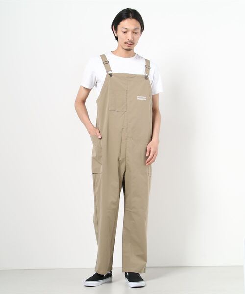 WILDERNESS EXPERIENCE（ウィルダネスエクスペリエンス）の「WILDERNESS EXPERIENCE ウィルダネス エクスペリエンス ポケットサロペット（デニムパンツ・メンズ・ベージュ/カーキ/ブラック・MEDIUM/LARGE）」の19枚目の写真