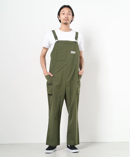 WILDERNESS EXPERIENCE（ウィルダネスエクスペリエンス）の「WILDERNESS EXPERIENCE ウィルダネス エクスペリエンス ポケットサロペット（デニムパンツ・メンズ・ベージュ/カーキ/ブラック・MEDIUM/LARGE）」の21枚目の写真