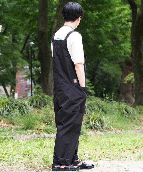 WILDERNESS EXPERIENCE（ウィルダネスエクスペリエンス）の「WILDERNESS EXPERIENCE ウィルダネス エクスペリエンス ポケットサロペット（デニムパンツ・メンズ・ベージュ/カーキ/ブラック・MEDIUM/LARGE）」の9枚目の写真