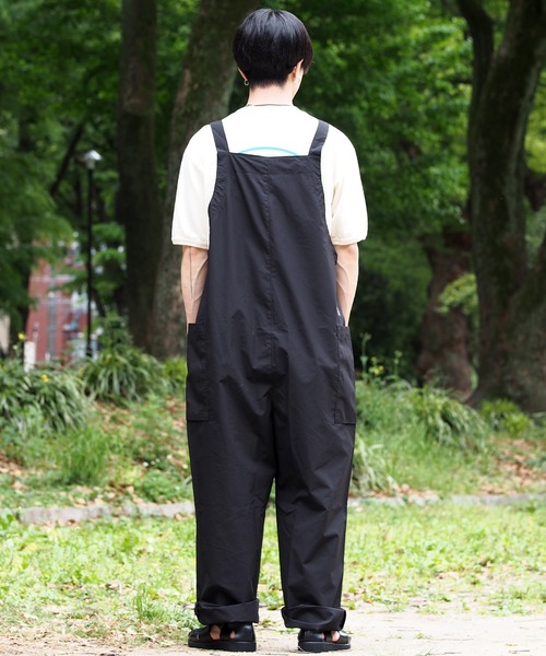 WILDERNESS EXPERIENCE（ウィルダネスエクスペリエンス）の「WILDERNESS EXPERIENCE ウィルダネス エクスペリエンス ポケットサロペット（デニムパンツ・メンズ・ベージュ/カーキ/ブラック・MEDIUM/LARGE）」の10枚目の写真