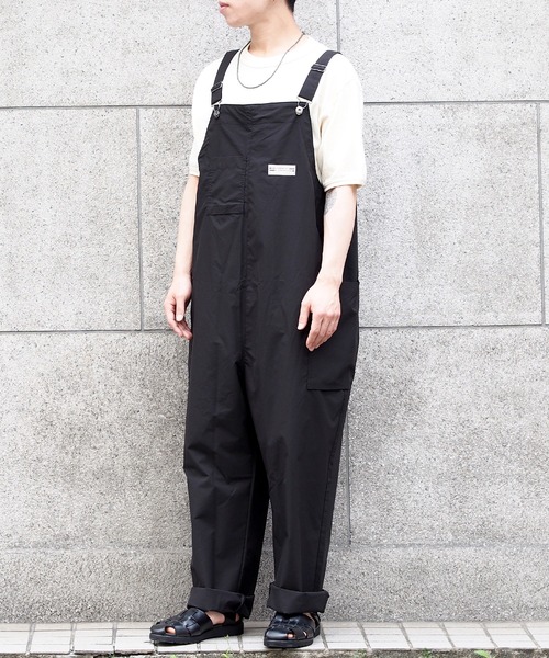 WILDERNESS EXPERIENCE（ウィルダネスエクスペリエンス）の「WILDERNESS EXPERIENCE ウィルダネス エクスペリエンス ポケットサロペット（デニムパンツ・メンズ・ベージュ/カーキ/ブラック・MEDIUM/LARGE）」の12枚目の写真