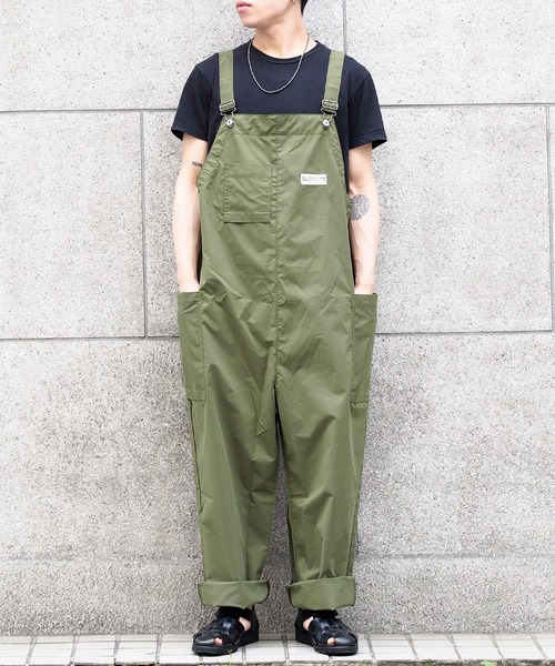 WILDERNESS EXPERIENCE（ウィルダネスエクスペリエンス）の「WILDERNESS EXPERIENCE ウィルダネス エクスペリエンス ポケットサロペット（デニムパンツ・メンズ・ベージュ/カーキ/ブラック・MEDIUM/LARGE）」の17枚目の写真