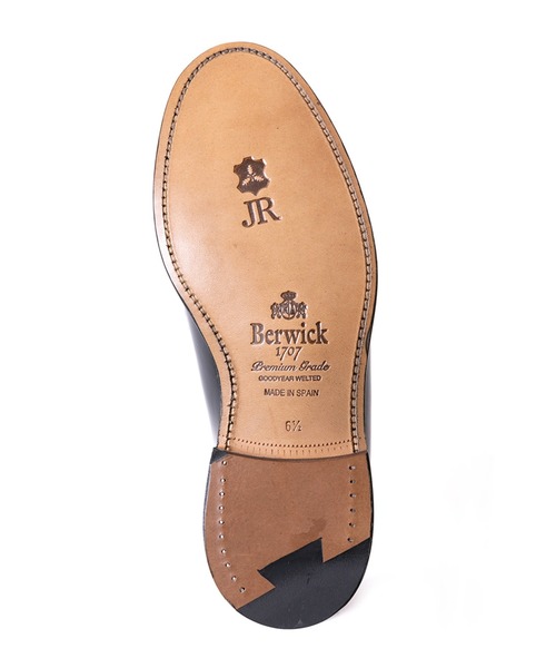 Berwick バーウィック プレーントゥ 3680 JR ソール（ドレスシューズ