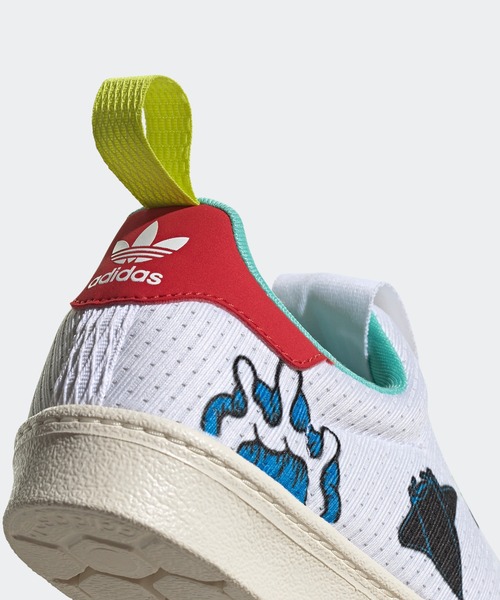 adidas(アディダス)の「SST 360 C PRIMEBLUE / アディダスオリジナルス (キッズ/子供用)(スニーカー・キッズ・ホワイト×レッド・20.0cm/19.0cm/21.0cm/17.0cm/18.0cm)」の6枚目の写真