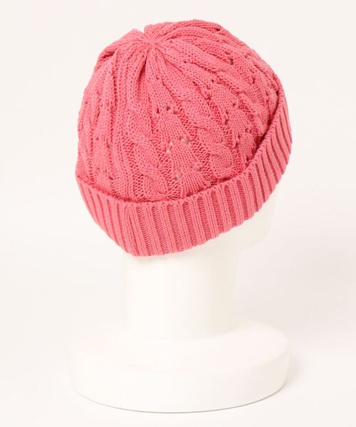 roial(ロイアル)の「BEANIE/ROIAL(ロイアル)帽子(ニットキャップ・ビーニー)(ニットキャップ/ビーニー・メンズ・グリーン/ピンク・FREE)」の3枚目の写真