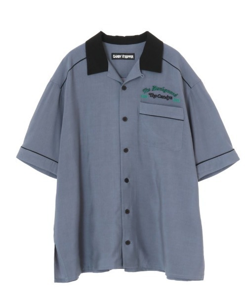 Candy Stripper（キャンディストリッパー）の「THE BLACKGUARD シャツ（シャツ/ブラウス・レディース・ピンク/ブラック/ブルー・2）」の9枚目の写真