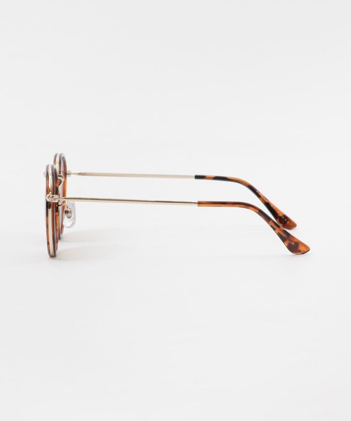 SENSE OF PLACE by URBAN RESEARCH（センスオブプレイスバイアーバンリサーチ）の「ラウンドフレームサングラス（サングラス・レディース・ベージュ/ブラウン/ブラック・ONE）」の12枚目の写真