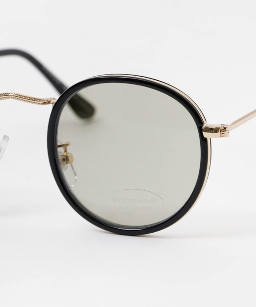 SENSE OF PLACE by URBAN RESEARCH（センスオブプレイスバイアーバンリサーチ）の「ラウンドフレームサングラス（サングラス・レディース・ベージュ/ブラウン/ブラック・ONE）」の5枚目の写真