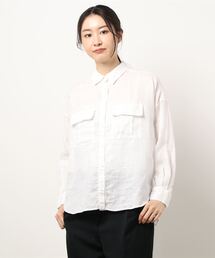 TITE IN THE STORE | ウォッシュリネンオーバーサイズシャツ(シャツ/ブラウス)
