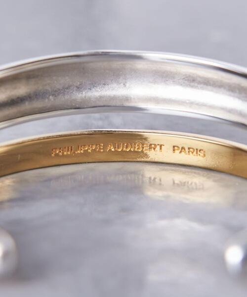 PHILIPPE AUDIBERT（フィリップ オーディベール）の「＜PHILIPPE AUDIBERT（フィリップ オーディベール）＞KYLER ブレスレット（ブレスレット・レディース・シルバー・FREE）」の5枚目の写真