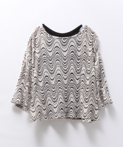 セール メッシュプリーツショートスリーブ2p Tシャツ カットソー Jeanasis ジーナシス のファッション通販 Zozotown