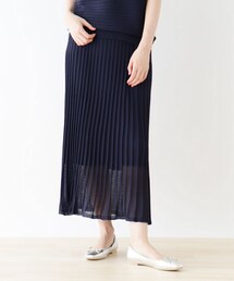 DRESKIP | シアーニットスカート(スカート)