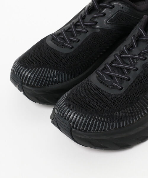 HOKA(ホカ)の「HOKA ONE ONE / BONDI 7 Wide(スニーカー・メンズ・ブラック・26.5cm/27.5cm/26.0cm/27.0cm/28.0cm/25.5cm)」の2枚目の写真
