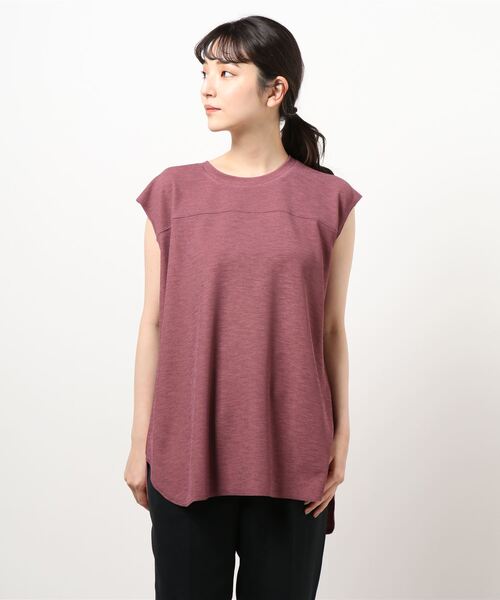 JOURNAL STANDARD（ジャーナルスタンダード）の「カットジョーゼットプルオーバー（Tシャツ/カットソー・レディース・ブラック/ブラウン/ピンク・FREE）」の22枚目の写真