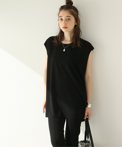 JOURNAL STANDARD（ジャーナルスタンダード）の「カットジョーゼットプルオーバー（Tシャツ/カットソー・レディース・ブラック/ブラウン/ピンク・FREE）」の7枚目の写真