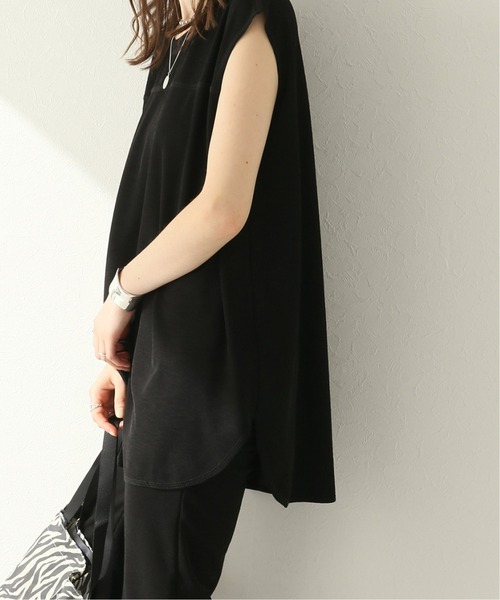 JOURNAL STANDARD（ジャーナルスタンダード）の「カットジョーゼットプルオーバー（Tシャツ/カットソー・レディース・ブラック/ブラウン/ピンク・FREE）」の14枚目の写真