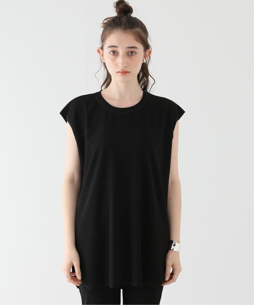 JOURNAL STANDARD（ジャーナルスタンダード）の「カットジョーゼットプルオーバー（Tシャツ/カットソー・レディース・ブラック/ブラウン/ピンク・FREE）」の8枚目の写真