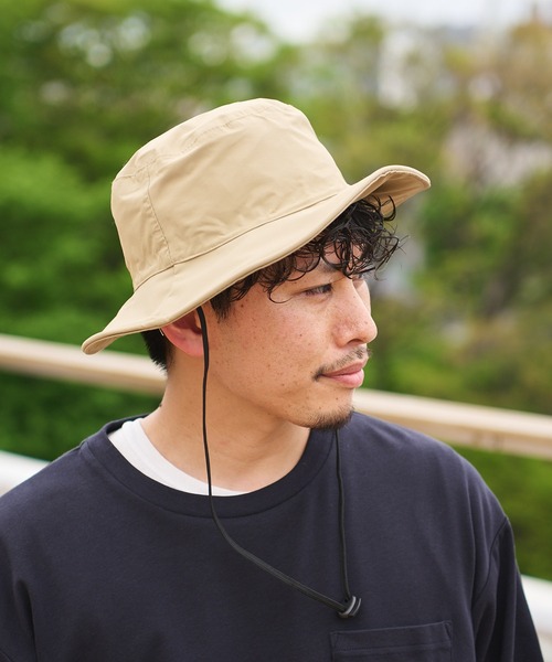 KiU(キウ)の「【KiU/キウ】TREKKING HAT STRAP WIRE 3LAYER(ハット・メンズ・ベージュ/ネイビー/ブラック/カーキ/ベージュ系その他・61)」の4枚目の写真