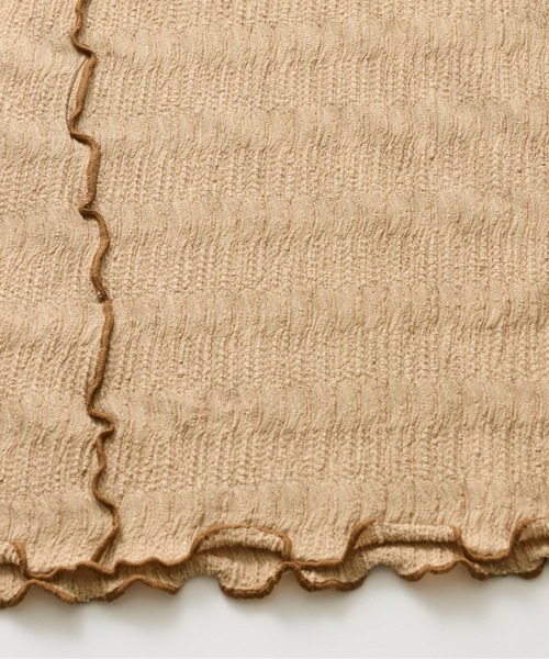 Ambre Neige（アンブルネージュ）の「シアークリンクルブラウス／【WEB/EC限定商品】（シャツ/ブラウス・レディース・ホワイト/アイボリー/モカ・FREE）」の7枚目の写真