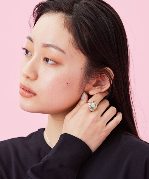 ANEVER（アンエバー）の「OVAL リング（リング・レディース・シルバー系/ゴールド系・F）」の10枚目の写真