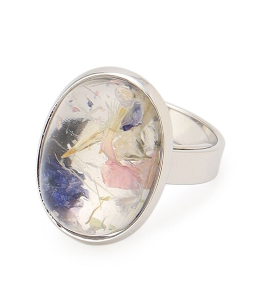 ANEVER（アンエバー）の「OVAL リング（リング・レディース・シルバー系/ゴールド系・F）」の3枚目の写真